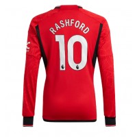 Fotballdrakt Herre Manchester United Marcus Rashford #10 Hjemmedrakt 2023-24 Langermet